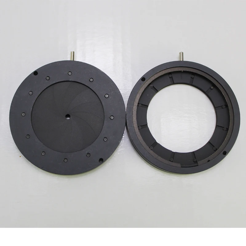 1 шт. Регулируемая 1,5-33 мм механический Ирис конденсатор ирисовой Диафрагмы для микроскопа камера адаптер монитор конденсатор
