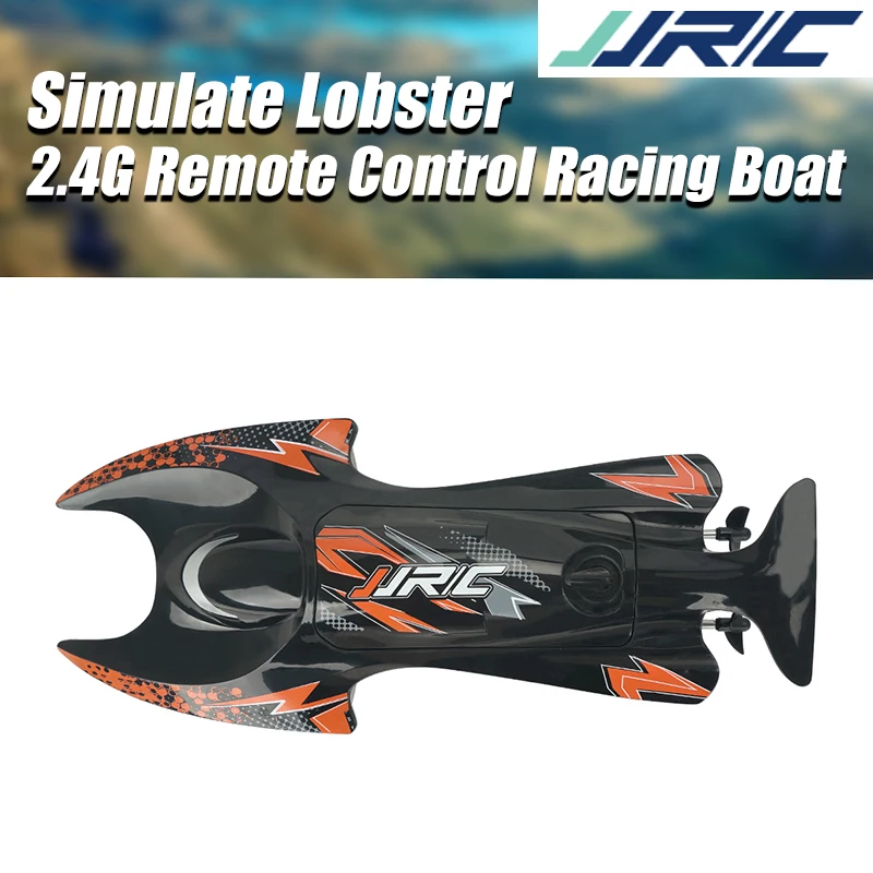

JJRC S6 Electric RC Boat 1/47 2.4G Brush Motor Simulate Lobster 20mins Play Time Remote Control Outdoor Toys for Kids Gift