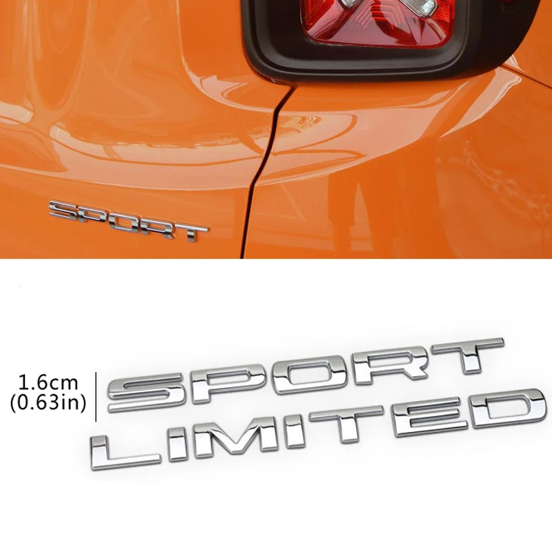 Ограниченная Спортивная наклейка с логотипом для Jeep Renegade Cherokee Liberty Wrangler Grand Commander
