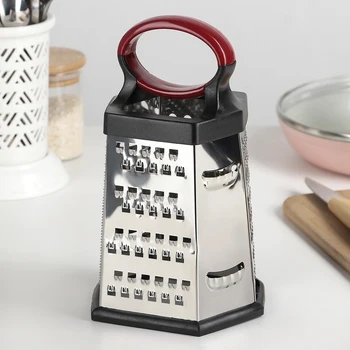 

Hex grater 13x10x21 cm "Neo", rubberized bottom