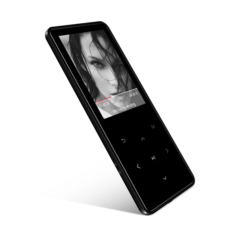 Bluetooth MP3 плеер встроенный динамик Портативный Спорт Мини с 2,4 дюймов экран Поддержка FM, запись, электронная книга, часы