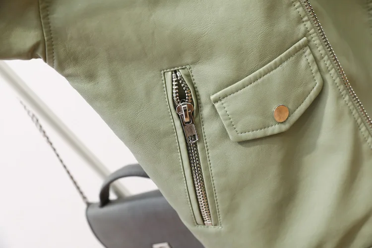 Guilantu Faux Pu Leather Jacket For Women Casual Plus Size Loose Outwear Motorcycle Biker Punk Streetwear Jackets Coat Female