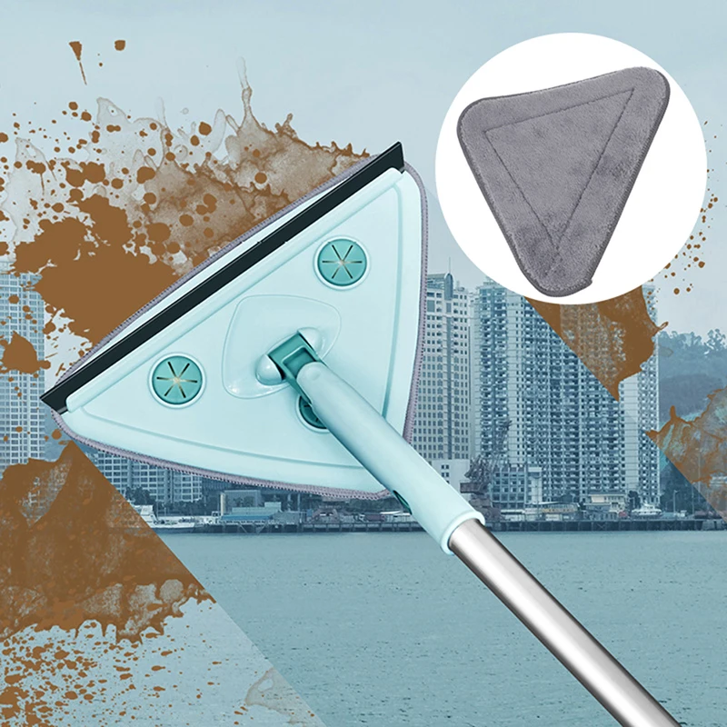1PC Glass Wiper Coral Flannelette Water Absorption Mop Cloth Household Window Tool Cleaning Tools | Дом и сад