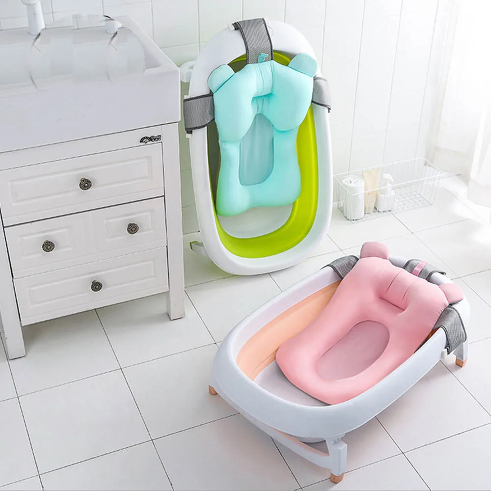 Cot-Protector Bed-Bumper Crib Travel-Bed Bed Baby Kids Children Nest No Bathtub-Mat Non-Slip