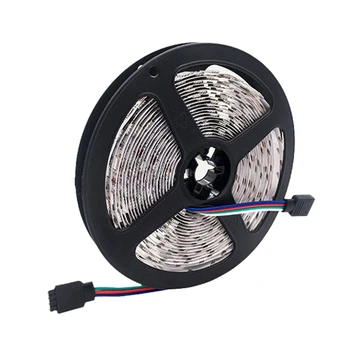 

RGB 60 LED Strip Light RGB 2835 Ribbon Waterproof Led Light Strip RGB 10M Tape Diode Remote Control Adapter,US Plug