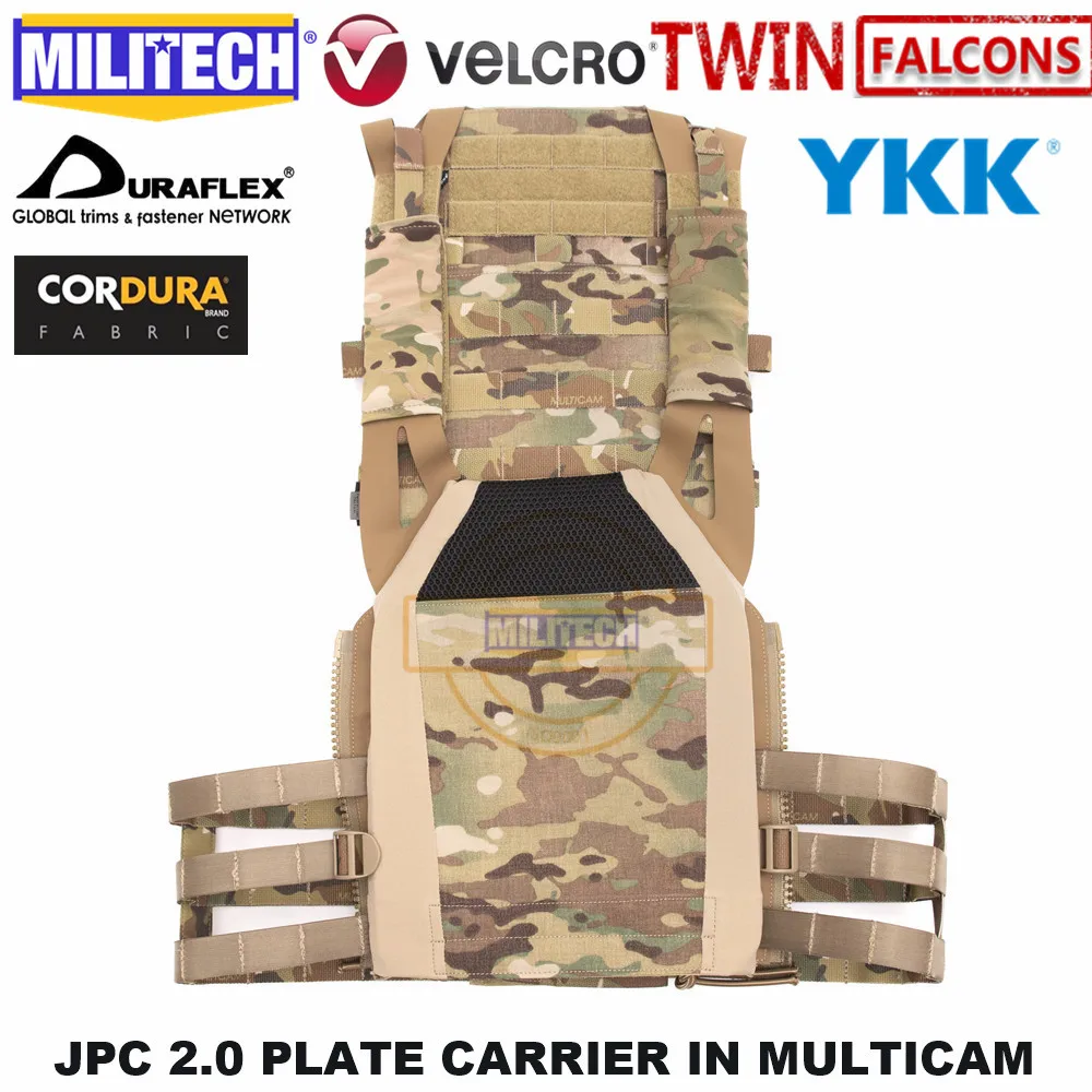 MILITECH TW TWINFALCONS JPC 2,0 несущий тактический жилет из DELUSTERING CORDURA MIL SPEC несущий жилет CRYE CP жилет