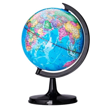 

14.2cm Ocean World Globe Map With Swivel Stand Geography Educational Toy enhance knowledge of earth and geography