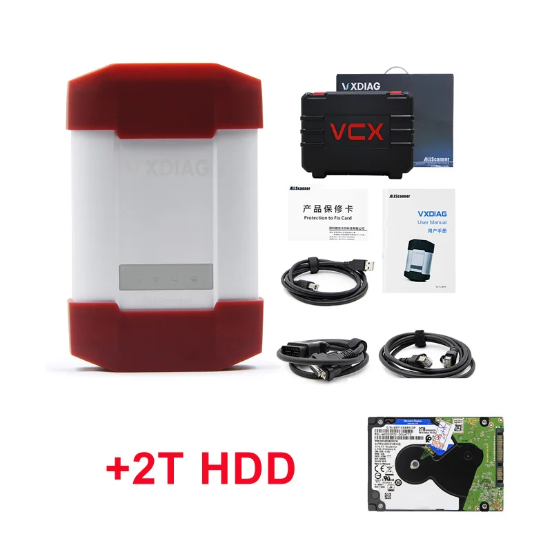 VXDIAG VCX Plus WIFI для Toyota TIS Techstream V15.00.026 + IDS V117 ODIS V5.1.6 GDS2 V2020.04 бензинового/дизельного