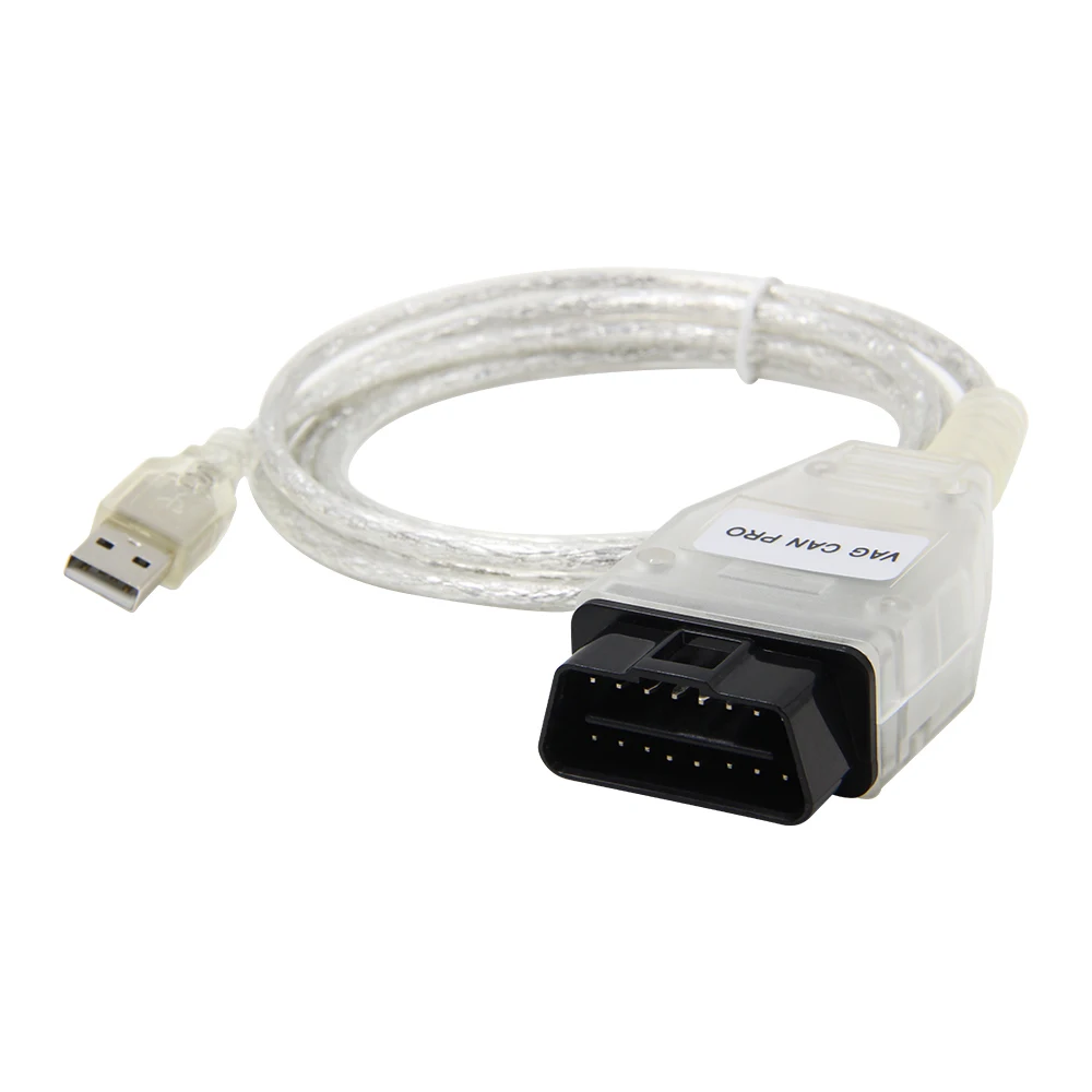 VAG CAN PRO V5.5.1 с FTDI FT245RL чип VCP OBD2 Диагностический интерфейс USB кабель Поддержка Can Bus UDS K Line работает для AUDI/VW