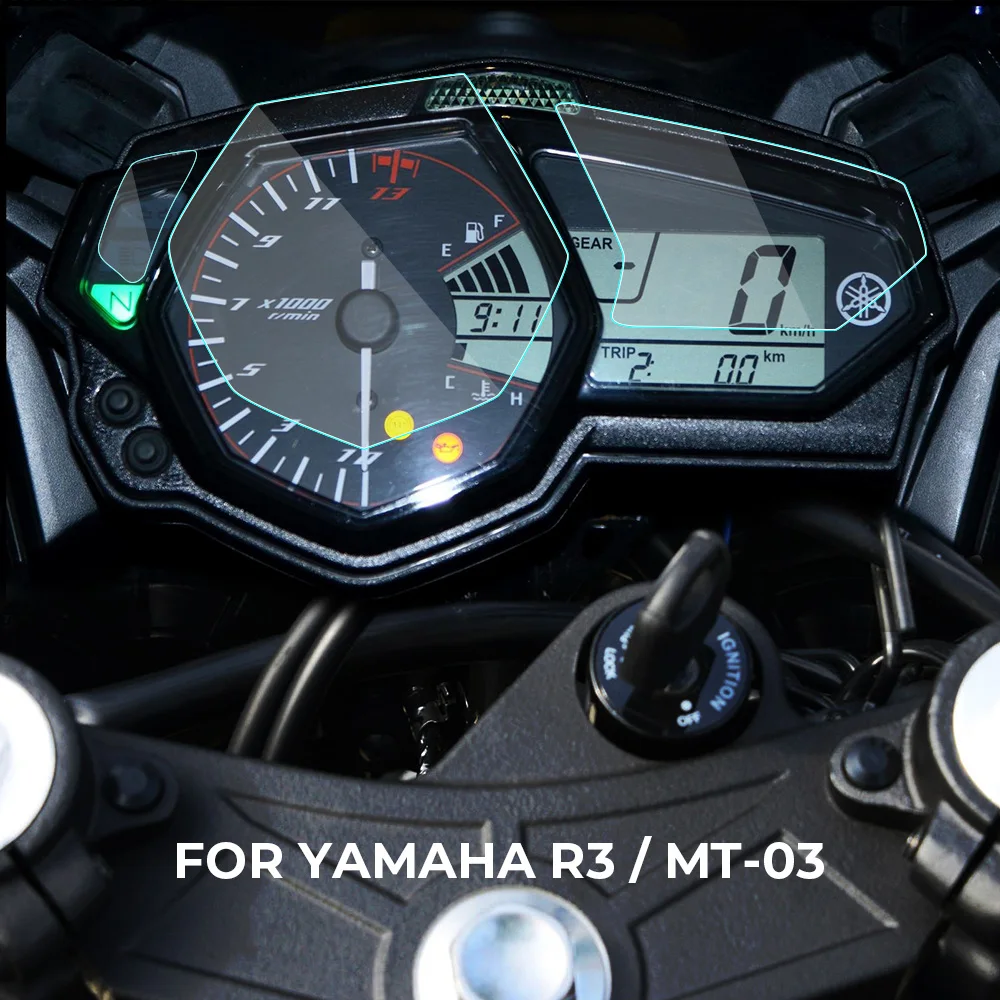 Для YAMAHA MT 03 YZF R3 MT03 кластер царапины Спидометр пленка протектор экрана для Yamaha YZF-R3 MT-03 аксессуары для мотоциклов
