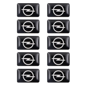 

10PCS Car Sticker decoration Emblem Decal For Opel Zafira a b Astra h g j k f Mokka Corsa b c d Vectra Insignia Auto Accessories
