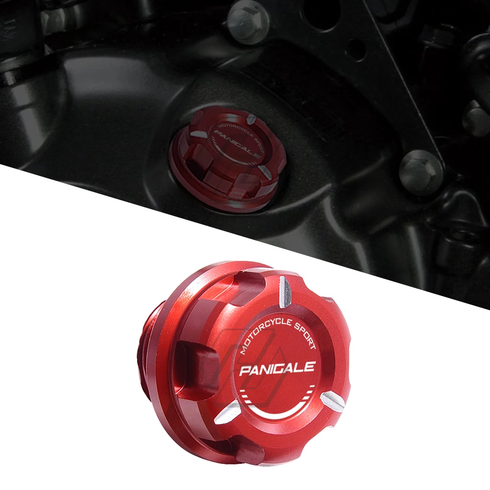 

For Ducati 899 959 1299 Panigale V4 V4S All Year Motorcycle Engine Oil Cap Bolt Screw Filler Cover