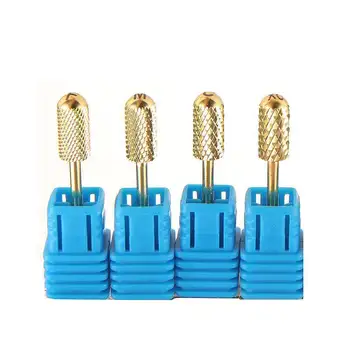 

2.35mm 3/32'' Nail Drill Bits Barrel Smooth Top Safety Nail Art File Drill Bit Manicure Electric Carbide Drill Bit Manicure