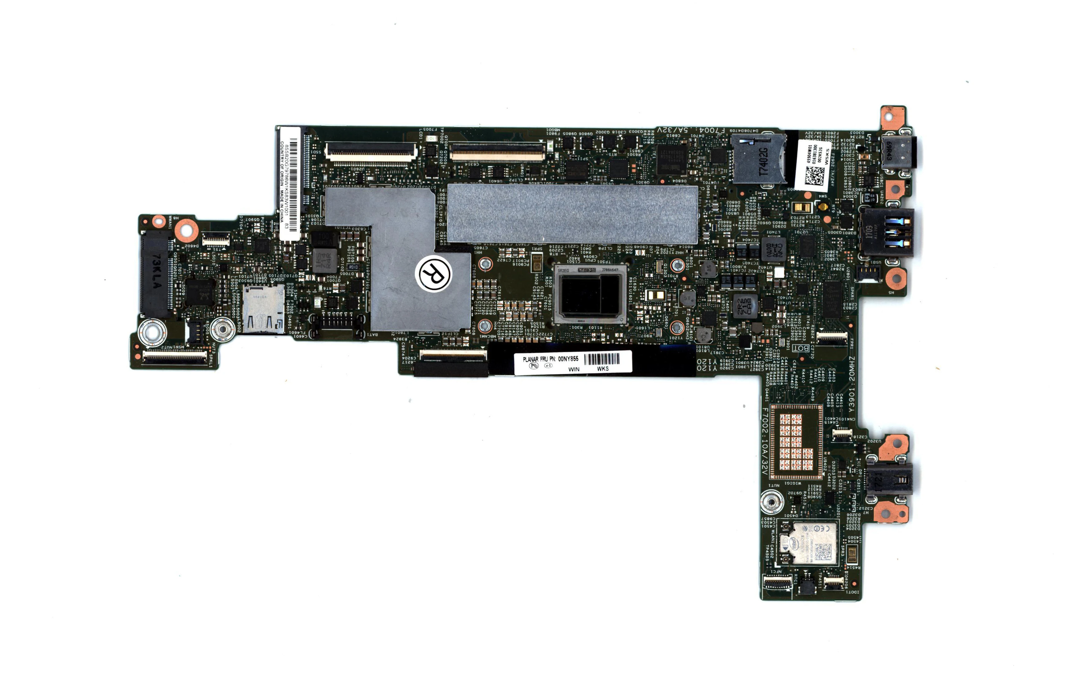 price reduction  M5-6Y57 4GB for Lenovo ThinkPad X1 Tablet Laptop Integrated Motherboard with CPU RAM 00NY855 15218-