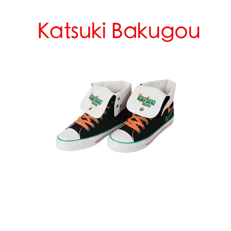 Katsuki Bakugou Обувь для косплея аниме «Мой герой»; ботинки для косплея; Izuku Midoriya Katsuki Bakugou Shouto Todoroki; вечерние костюмы для косплея на Хэллоуин - Цвет: Katsuki Bakugou