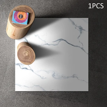 

1/5/10pcs Thick waterproof pvc imitation marble pattern tile stickers self-adhesive floor sticker