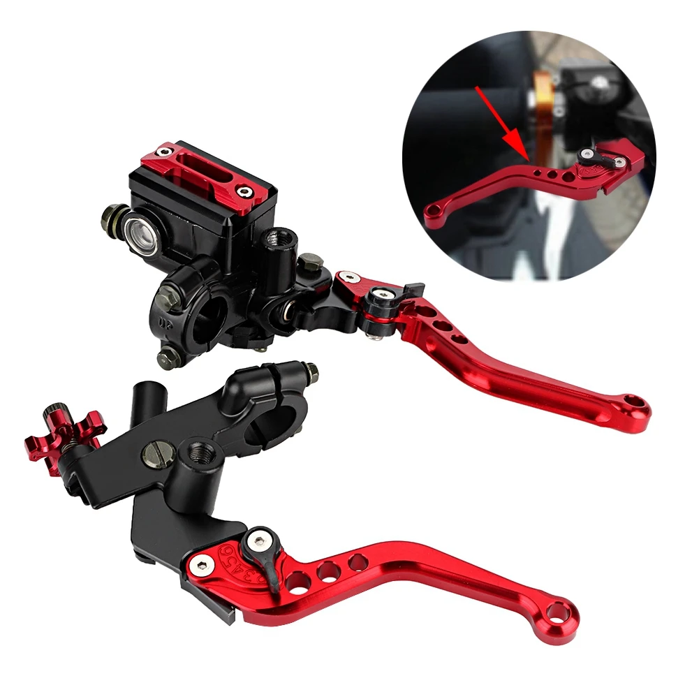 Universal Motorcycle Brake Clutch Lever 7/8 inch 22mm Metal Master Cylinder Controller Set CNC Aluminum Motorbike Accessories |