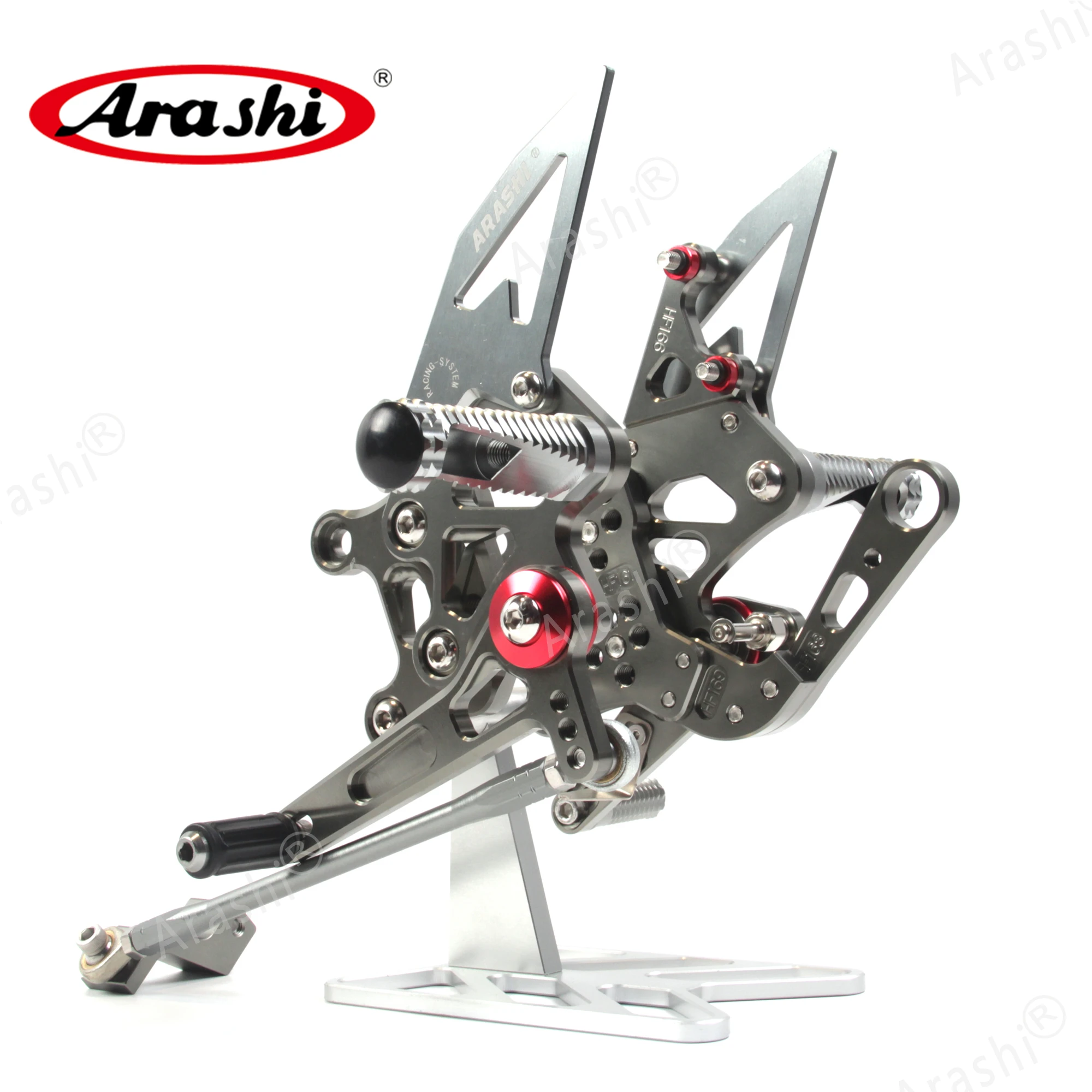 Араши для APRILIA RSV4 R/фабрика 2009 2012 CNC регулируемые Подножки Rider Rearset RSV 4R 2010 2011 09 10 11