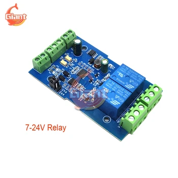 

2 Channel Modbus RTU 7-24V Relay Module 485 Switch Input 4 Channel Modbus RTU Switch 12V Relay Output Anti-reverse Connection