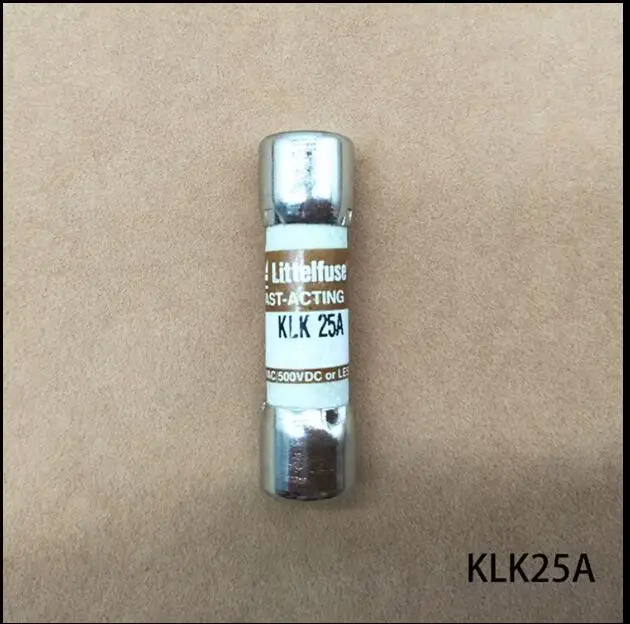 10 шт./лот 100% оригинальная серия KLK Littelfuse 12A 15A 20A 25A 30A Спецификация 10*38 мм тепло в