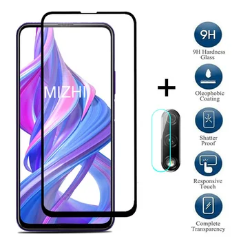 

2in1 protective glass for huawei honor 9x camera lens screen protector on huwei Honor 9X Global/Premium 9 x x9 pro tempered glas