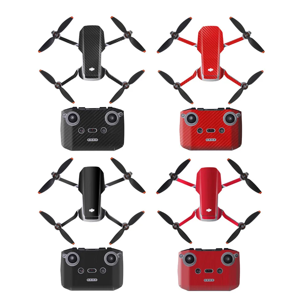 Drone Accessories For DJI Mini 2/Mini 2 SE Camera Drone Decals PVC Stickers Protective Film Scratch-proof Decals Skin Accessories