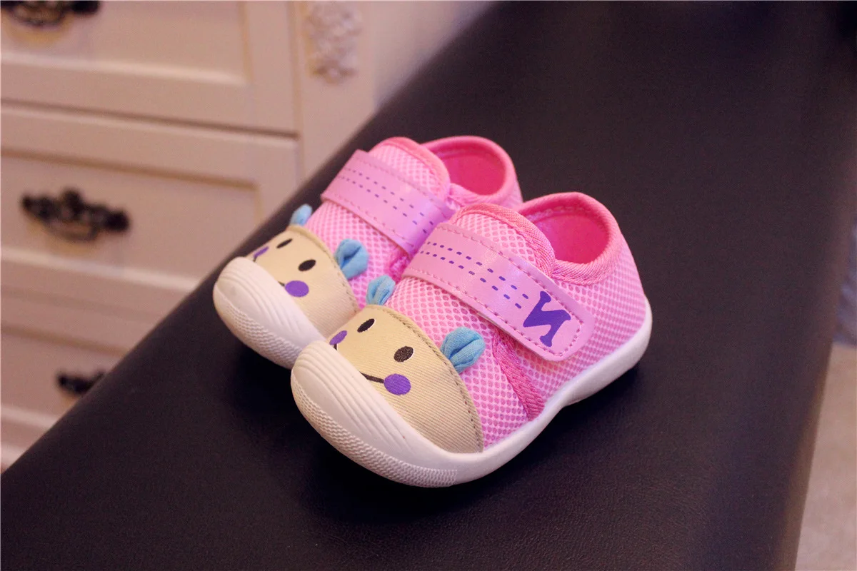 

Autumn Babies' Toddler Shoes Soft Bottom Men And Women Baby 0-2-Year-Old Children Mesh Shoes Kick Shoes jiao jiao xie