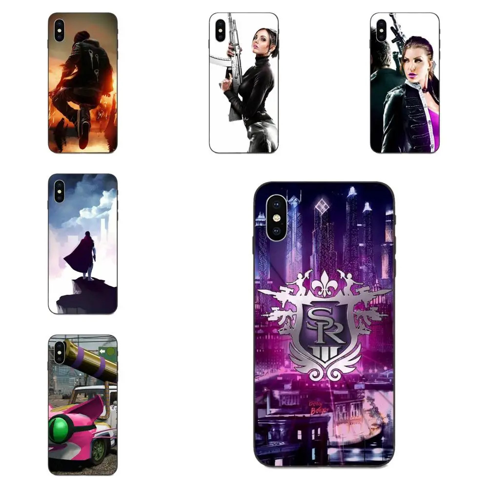 

For Apple iPhone 4 4S 5 5S SE 6 6S 7 8 Plus X XS Max XR Luxury Cool Phone Accessories Case Saints Row The Third