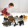Hot Sale High Quality Puzzle Learning Toys - (12Pcs/Pack) Mini Simulated Animals Model Toy Figurine Animal Toy For Children Gift 4