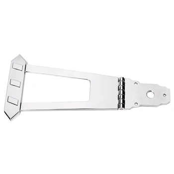 

Chrome 6 String Jazz Bass Guitar Trapeze Tailpiece Bridge