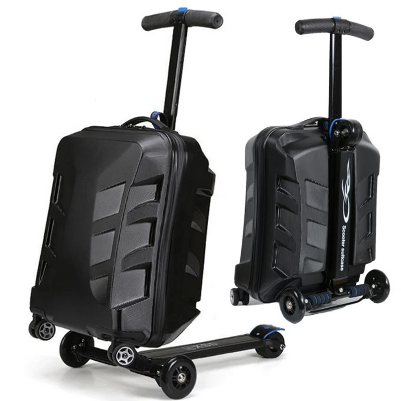 skorsten Konsultation Vejrtrækning Suitcase Scooter Children | Childrens Luggage Scooter | Best Carry Luggage  Kids - New 21 - Aliexpress