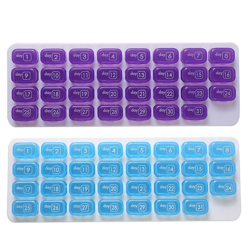 31/7 Grids 7 Days Weekly Pill Box Tablet Holder Storage Case Medicine Drug Container Mini Cells | Красота и здоровье