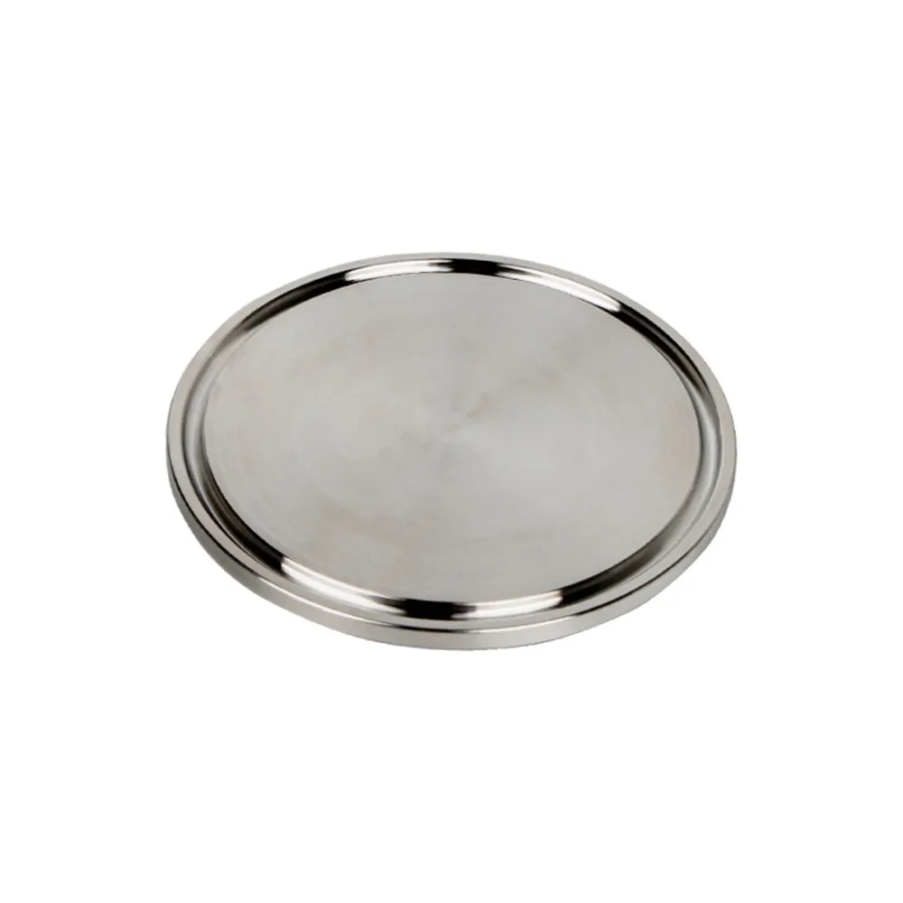 1PC 1.5" Tri Clamp Ferrule O/D 50.5mm SS304 Stainless Steel Sanitary Tri Clover Stop End Cap Pipe Fitting