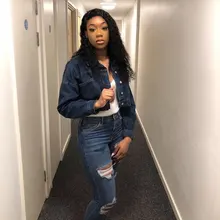 Miss-pelucas de cabello humano brasileño para mujeres negras, sin pegamento, ondas profundas rizadas, 13x4, con encaje Frontal, Frontal suizo, mojado y ondulado