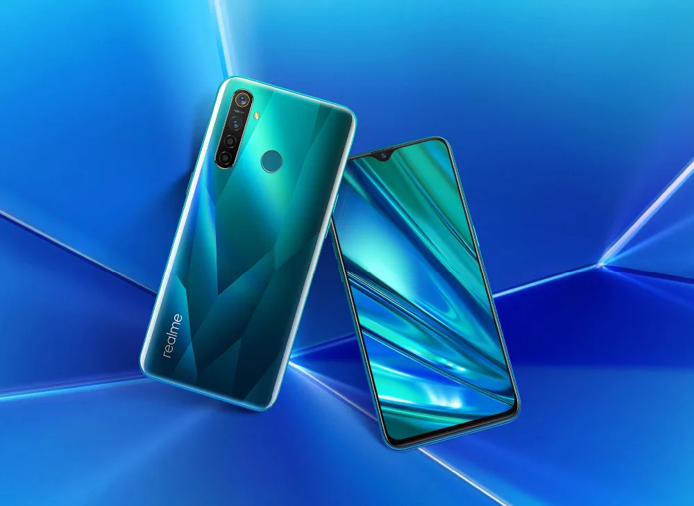 Мобильный телефон Realme Q, 6,3 дюймов, полный экран, 4 Гб ОЗУ, 64 Гб ПЗУ, Snapdragon 712 AIE, Android 9,0, МП, четыре камеры, смартфон