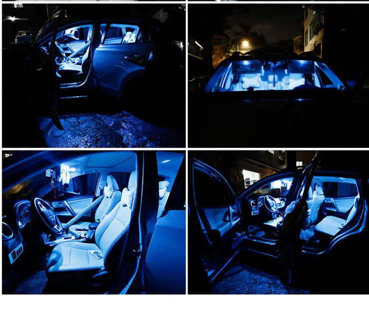 Автомобиль для чтения светильник светодиодный для Honda FREED модификации Lnterior светильник крыши светильник светодиодный - Emitting Color: Crystal Blue