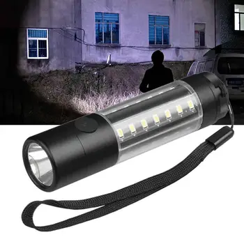 

Portable LED Torch Outdoor Emergency Checking Flashlight USB Fast Charging COB LED Car Repairing Flashlight