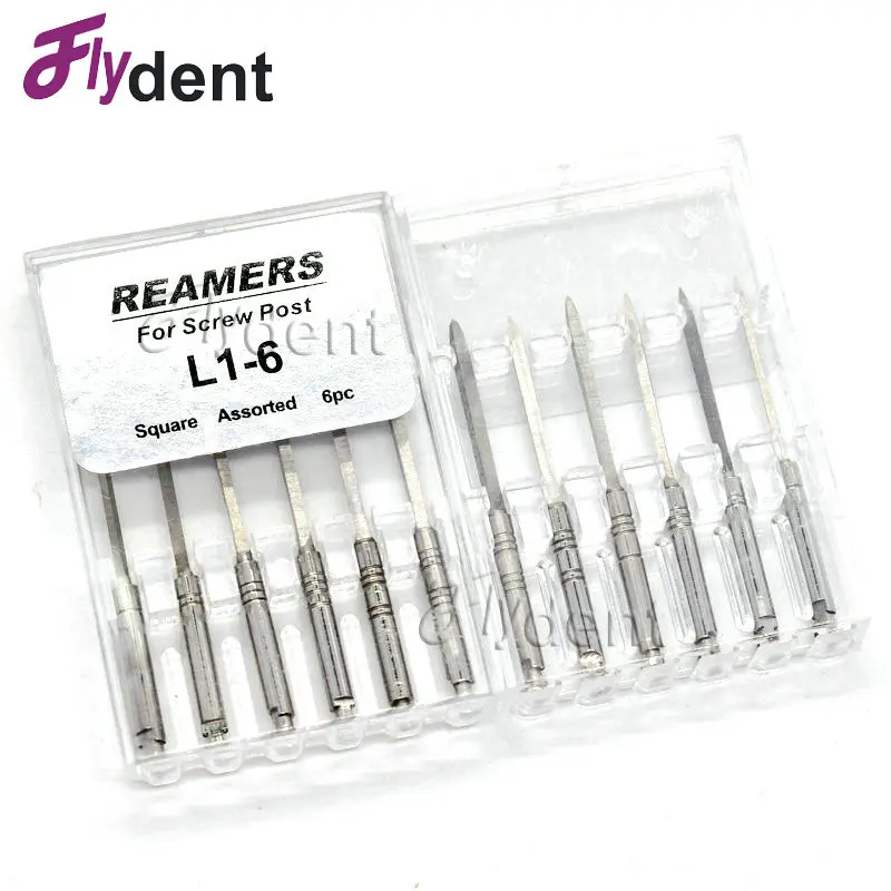 Dental Stainless Steel Reamers Drills For Screw Post Clinic Lab