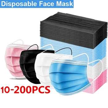 

Medical Mask 3-layer Anti-Dust Disposable Medical Mouth Masks Non Woven Meltblown Cloth Masks Elastic Ear Loop Face Mask