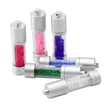 

Portable Mini Pen Drive Glass Bottle Round Tube USB Flash Drive 8GB Crystal Flash Disk Memory Stick