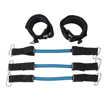 

Boxing Kick Pull Ropes Fitness Resistance Bands Exercise Tube Strength Body Training Expander Workout Gym