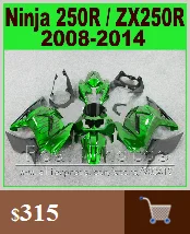 High quality plastic fairing kit for Kawasaki ZX9R 00 01 02