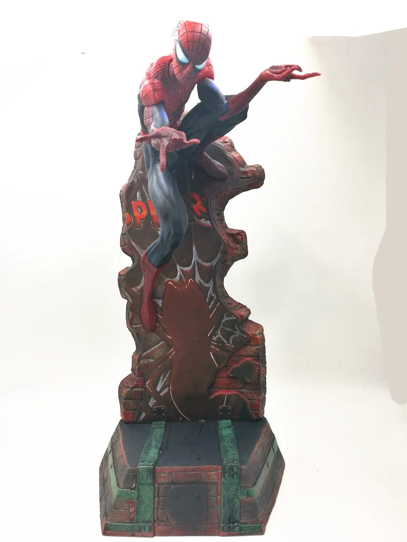 2 Styles Marvel Sideshow Spider-Man PVC Action Figure Collectible Model Toy 