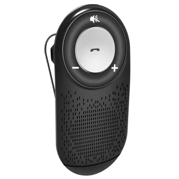 

Mini Bluetooth Car Kit Practical Low Consumption Speakerphone Sun Visor Clip Easy Operate Hands Free Auto On Off High Definition