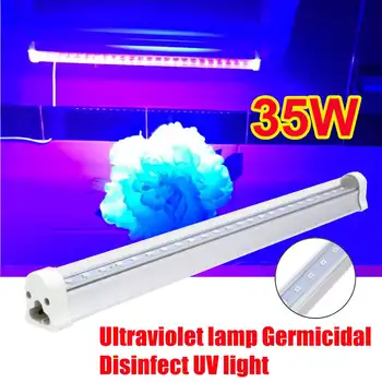 

LED UV UVC Ultraviolet Lamp Tube Bactericidal Lamp Germicidal Disinfection UV light Bulb Sterilizer Deodor Clean Air 220V 35W