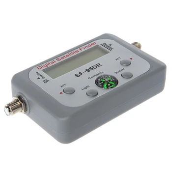 

Digital Satellite Finder Meter TV Signal Finder Sat Decoder DVB-T2 LCD FTA Dish