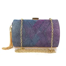 OCARDIAN Для женщин вечерняя сумочка; BS010 для свадьбы или свиданий сумки-клатчи для вечеринок модные элегантные сумки из натуральной кожи с бахромой сумка через плечо на цепочке сумка Bolsas Mujer d23