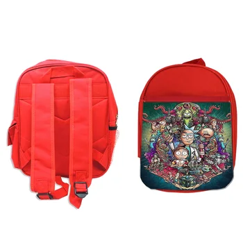 

RED backpack CHARACTERS ALIEN CARTOONS backpack rucksak