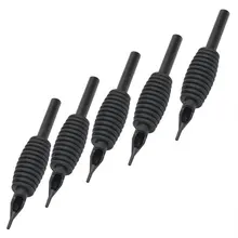 Модные 5 шт 3RT одноразовые Нескользящие силиконовые татуировки ручки трубки круглый наконечник легко боди-арт DIY принадлежности для макияжа