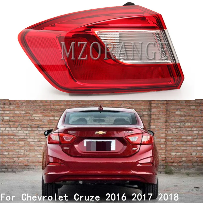 Задний светодиодный фонарь MZORANGE для Chevrolet Cruze 2016 2017 2018 задсветильник стоп